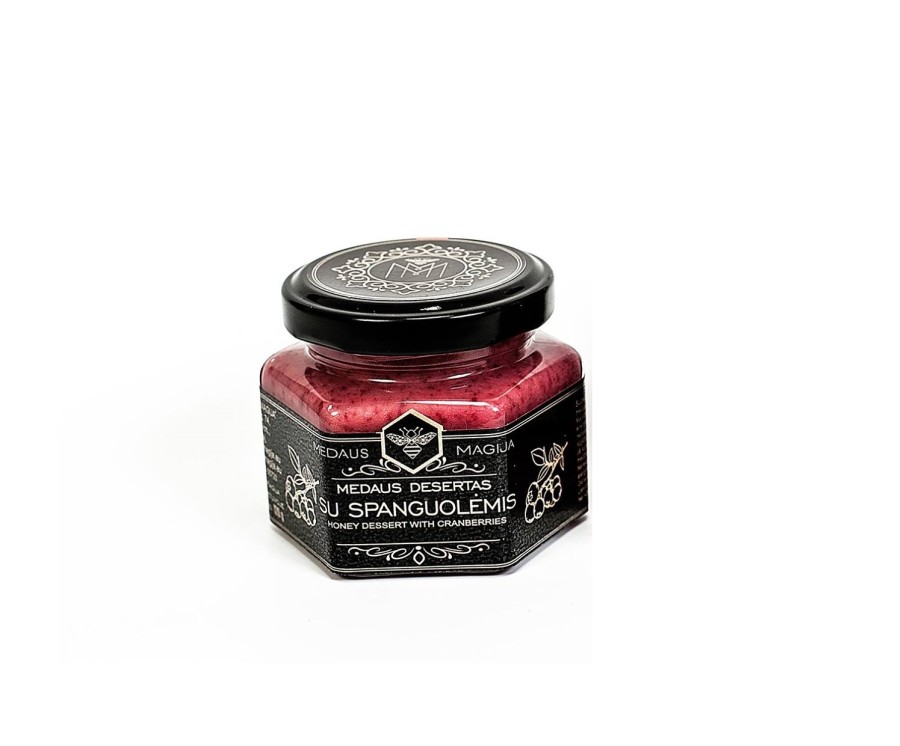 Medaus desertas su spanguolėmis, 120g